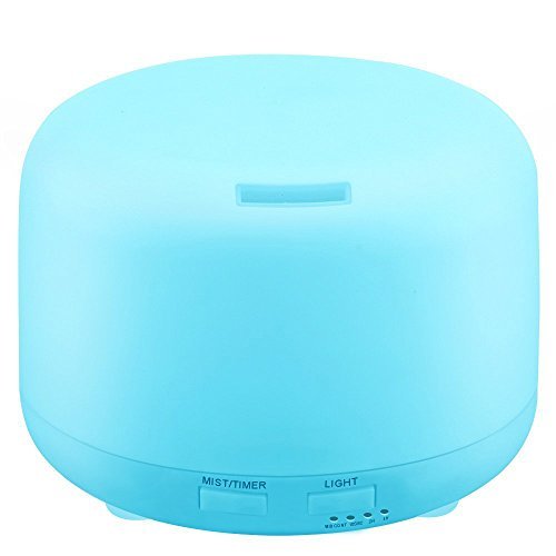 KBAYBO 300ml Cool Mist Humidifier Ultrasonic Aroma Essential Oil Diffuser for Office Home Bedroom Living Room Study Yoga Spa (Standard Edition) - B01M9HZR2Y